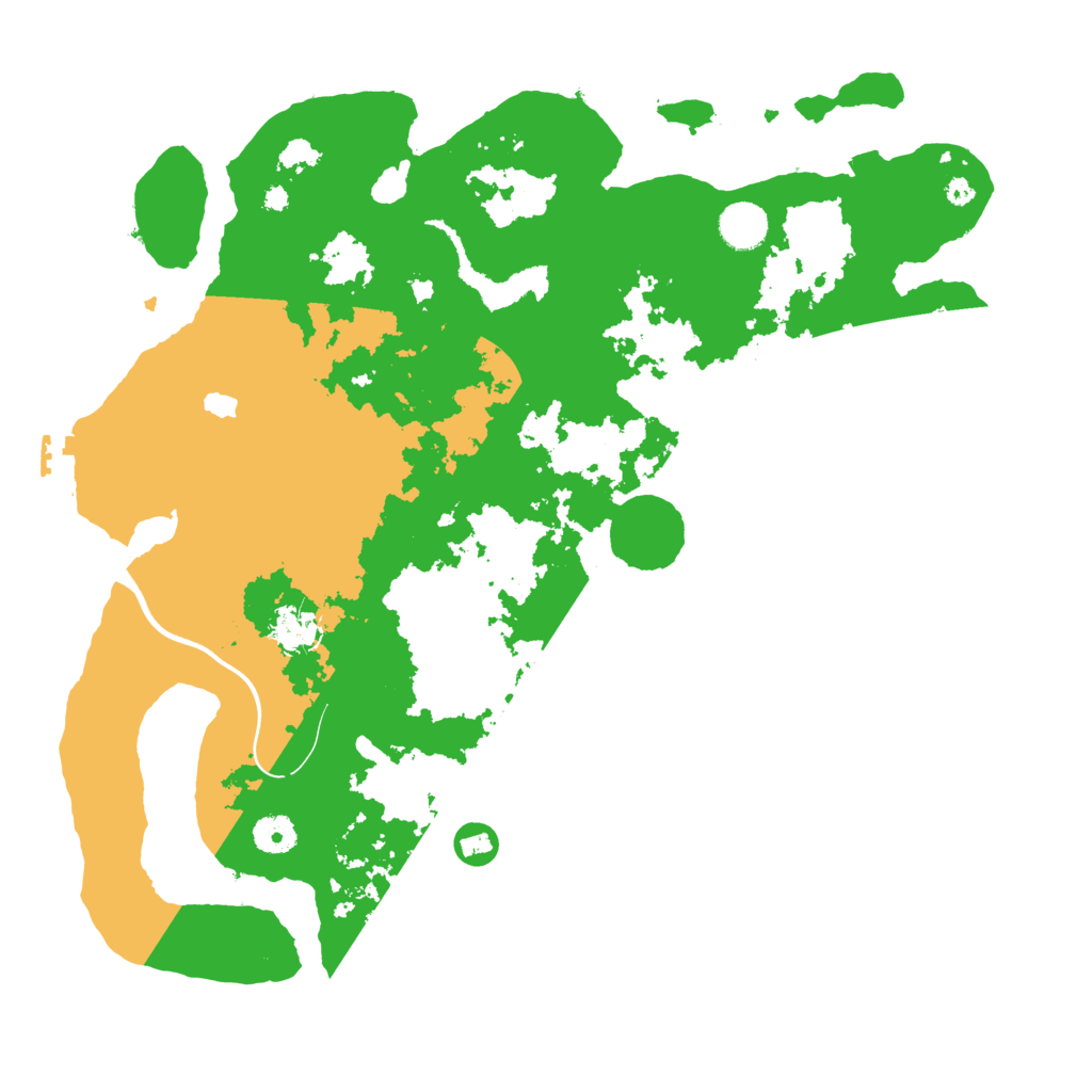 Biome Rust Map: Procedural Map, Size: 4000, Seed: 101881