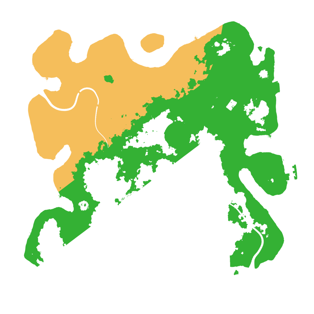 Biome Rust Map: Procedural Map, Size: 3250, Seed: 1976055348