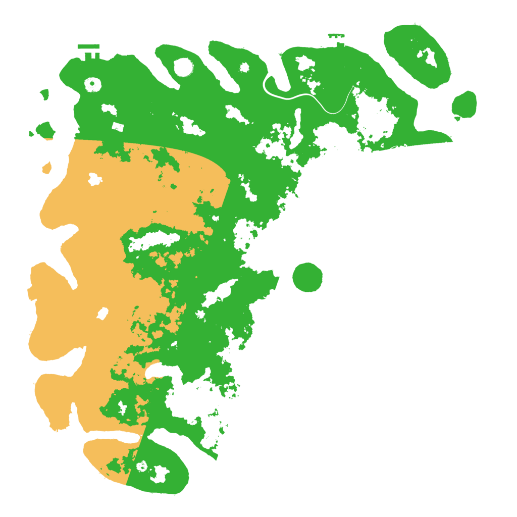 Biome Rust Map: Procedural Map, Size: 4800, Seed: 10172024