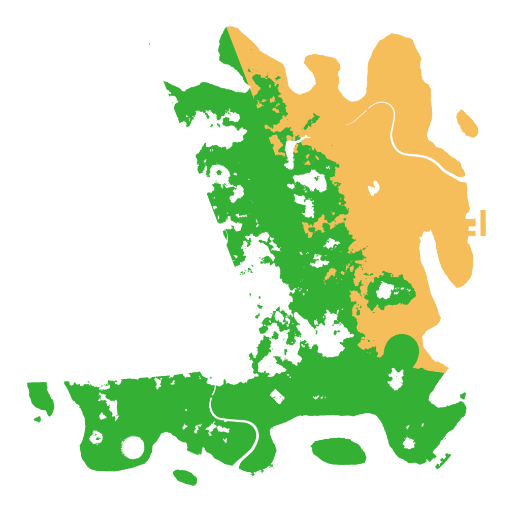 Biome Rust Map: Procedural Map, Size: 4000, Seed: 1710941931