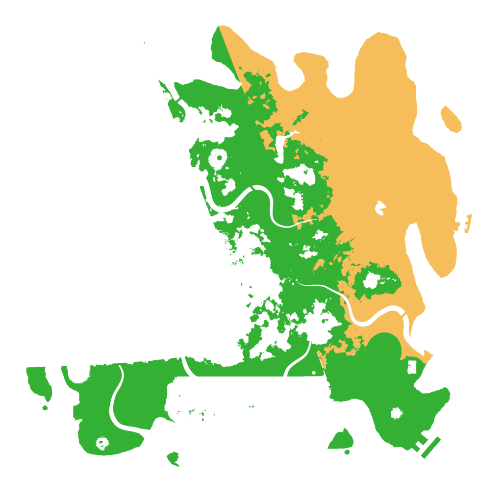 Biome Rust Map: Procedural Map, Size: 4000, Seed: 1710941931