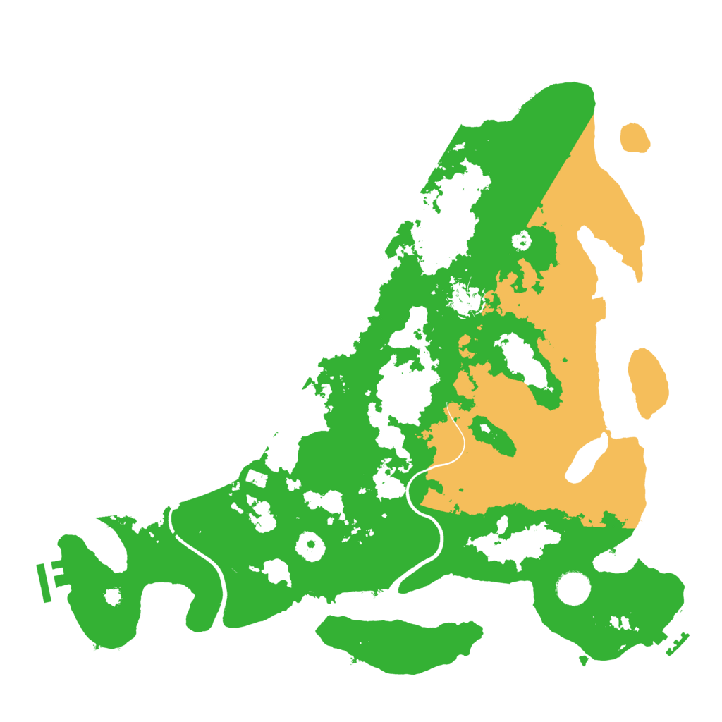 Biome Rust Map: Procedural Map, Size: 3750, Seed: 20241017