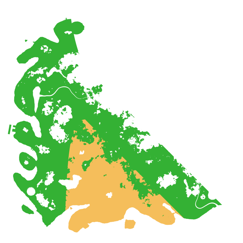 Biome Rust Map: Procedural Map, Size: 5100, Seed: 887638590