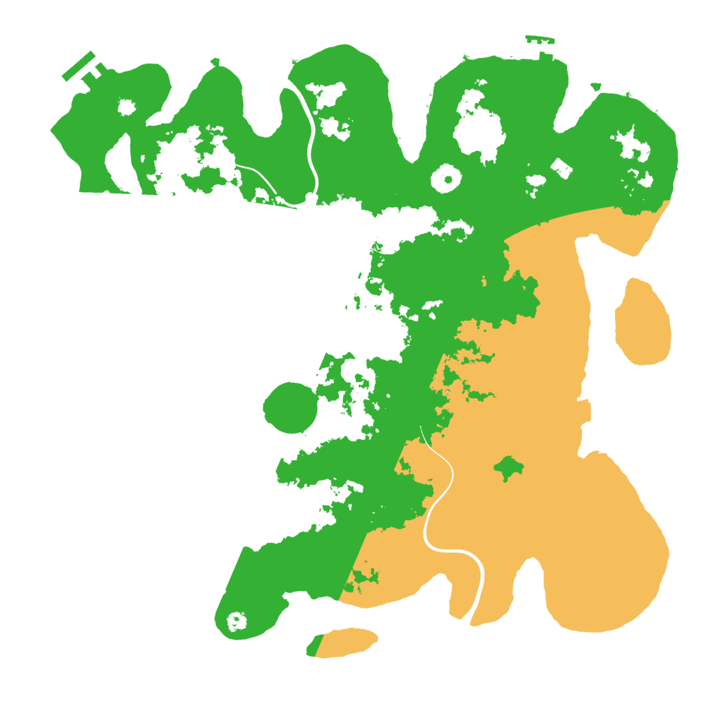 Biome Rust Map: Procedural Map, Size: 3750, Seed: 202086554