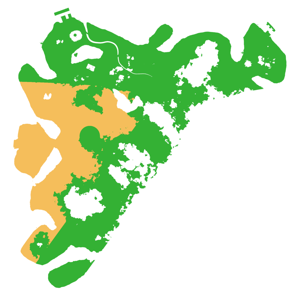 Biome Rust Map: Procedural Map, Size: 4000, Seed: 18102024