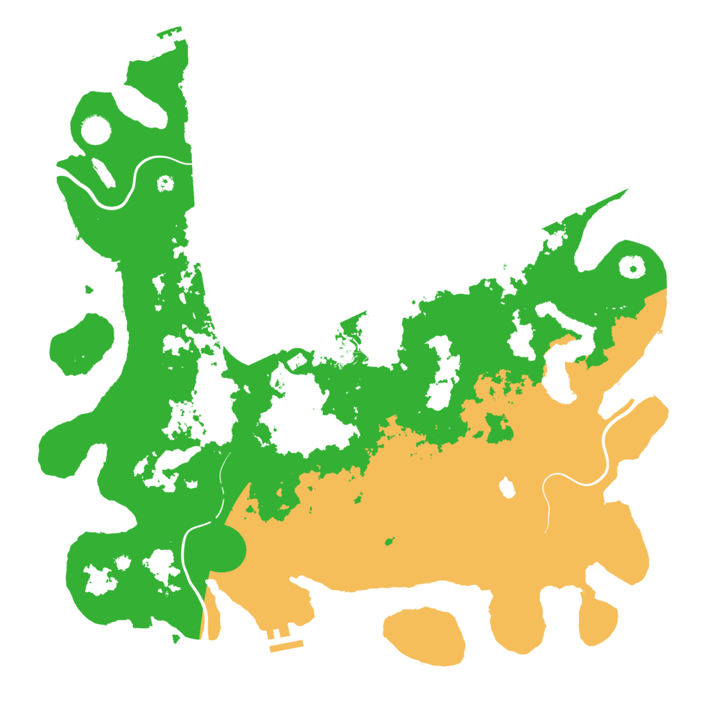 Biome Rust Map: Procedural Map, Size: 4250, Seed: 65418442