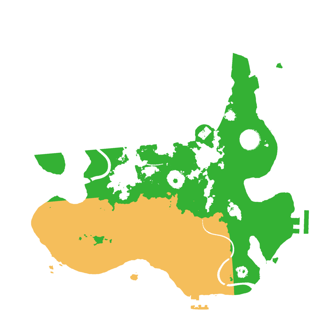 Biome Rust Map: Procedural Map, Size: 2750, Seed: 2013404516