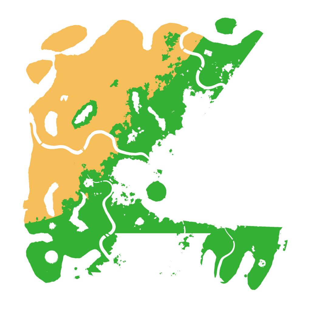 Biome Rust Map: Procedural Map, Size: 4250, Seed: 234637378