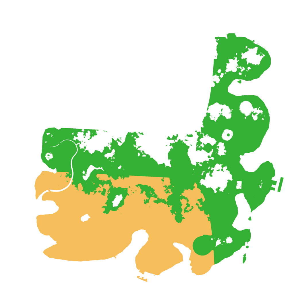 Biome Rust Map: Procedural Map, Size: 4000, Seed: 849567562