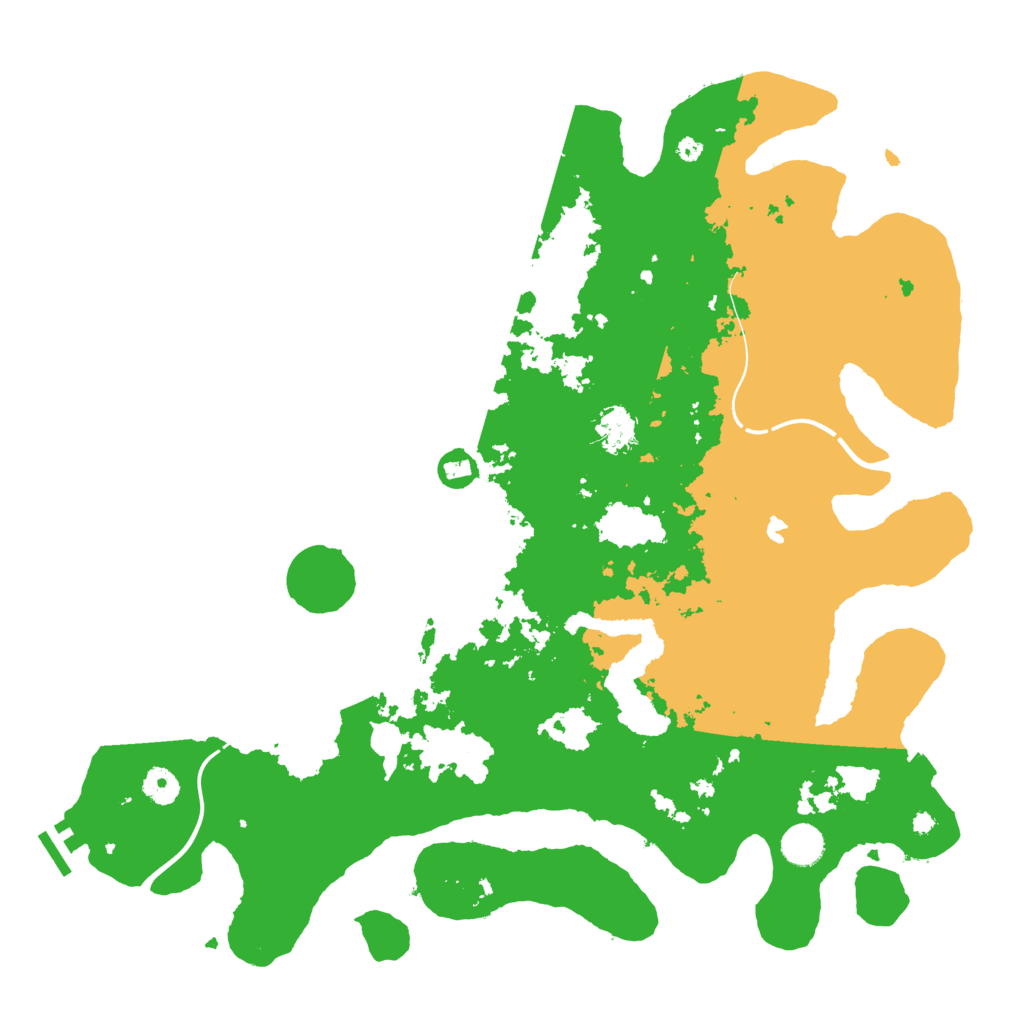 Biome Rust Map: Procedural Map, Size: 4250, Seed: 240710754