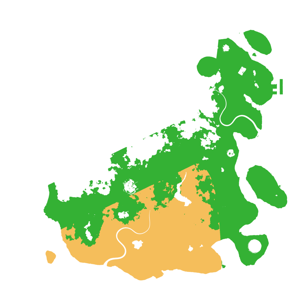 Biome Rust Map: Procedural Map, Size: 4000, Seed: 1015577110