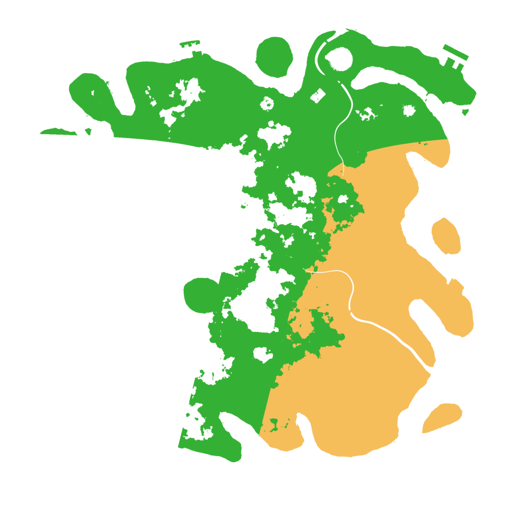 Biome Rust Map: Procedural Map, Size: 3800, Seed: 1910089887