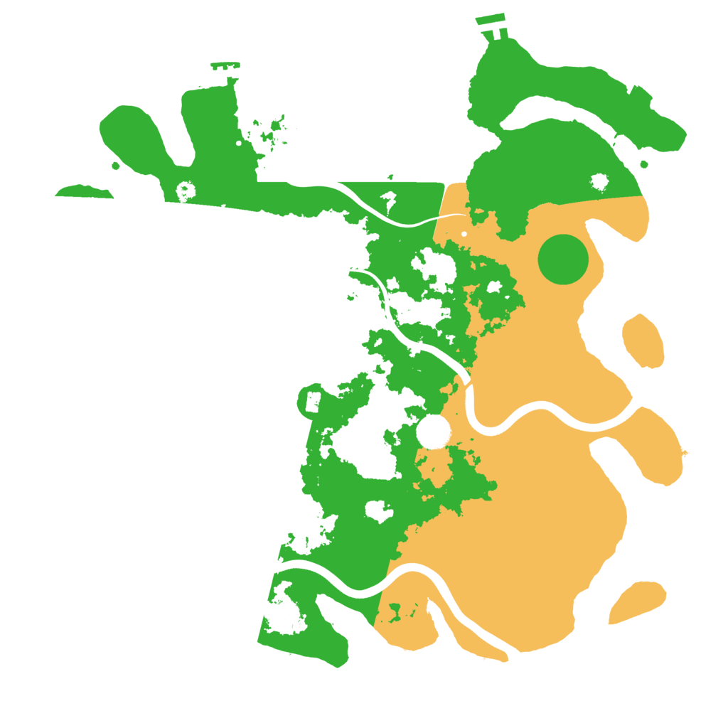 Biome Rust Map: Procedural Map, Size: 3800, Seed: 1910089887