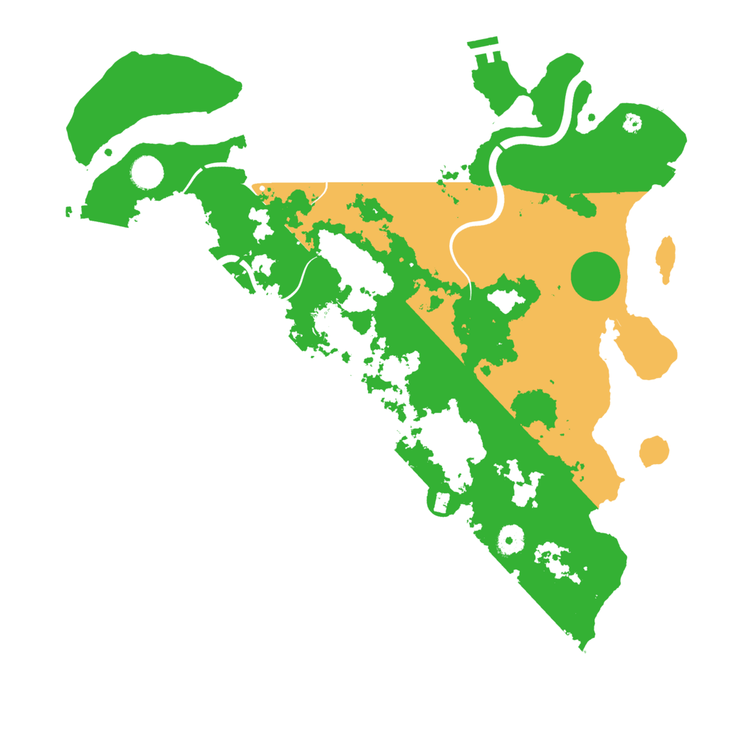 Biome Rust Map: Procedural Map, Size: 3900, Seed: 2702