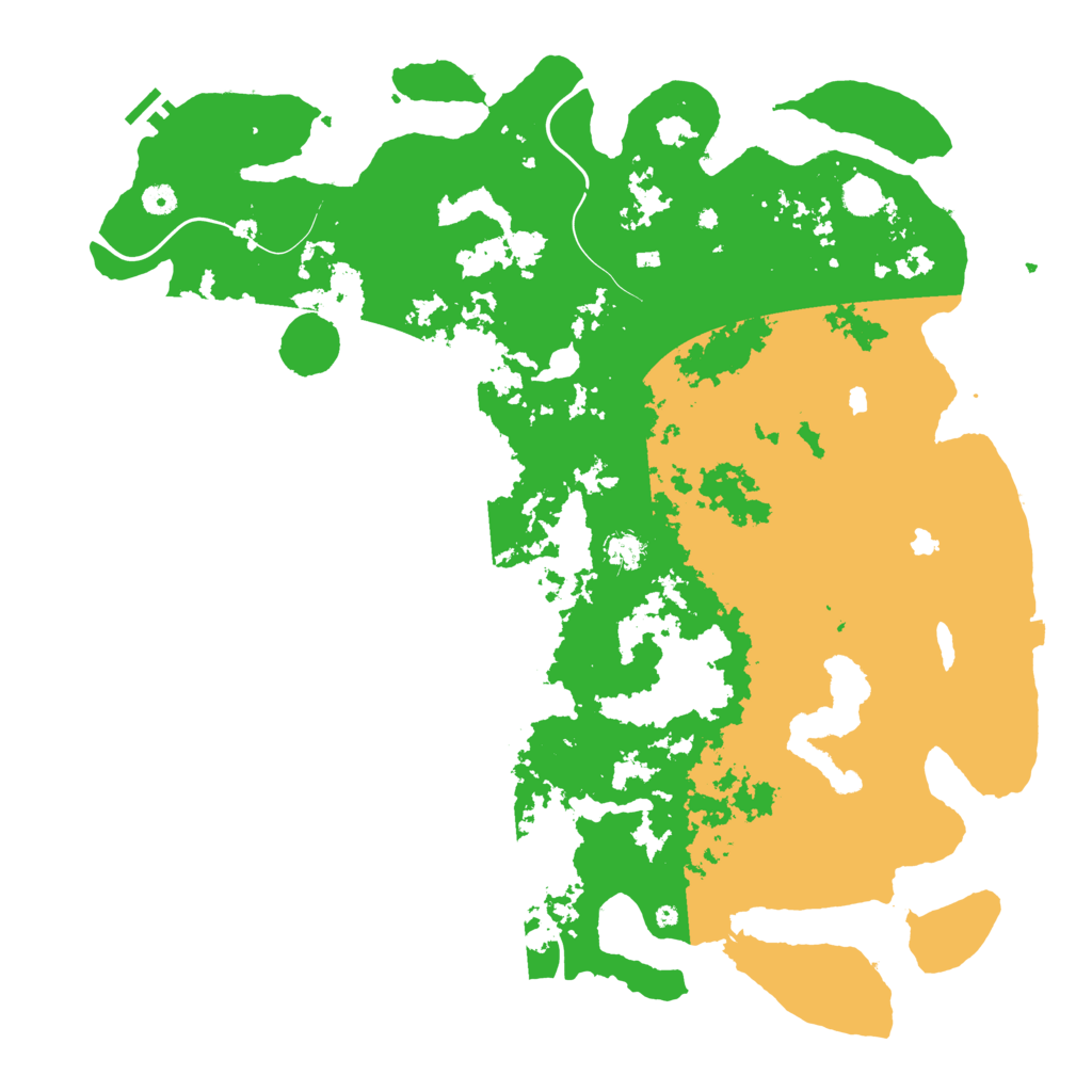 Biome Rust Map: Procedural Map, Size: 5000, Seed: 606701476