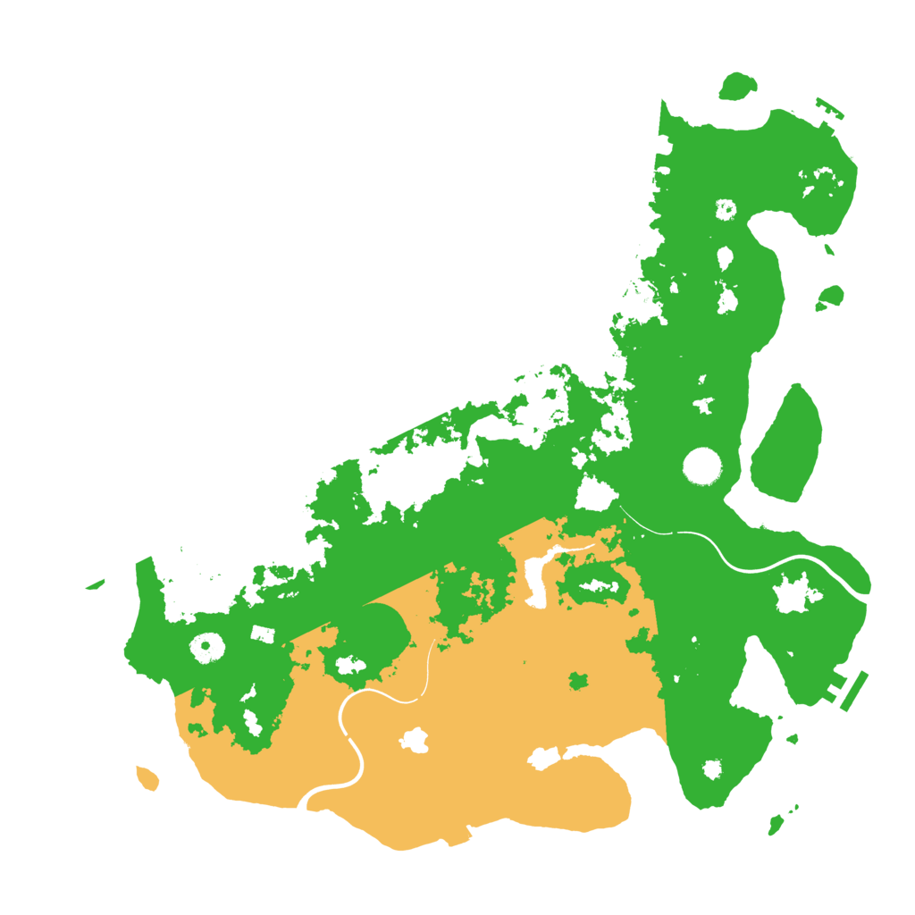 Biome Rust Map: Procedural Map, Size: 4250, Seed: 1015577110