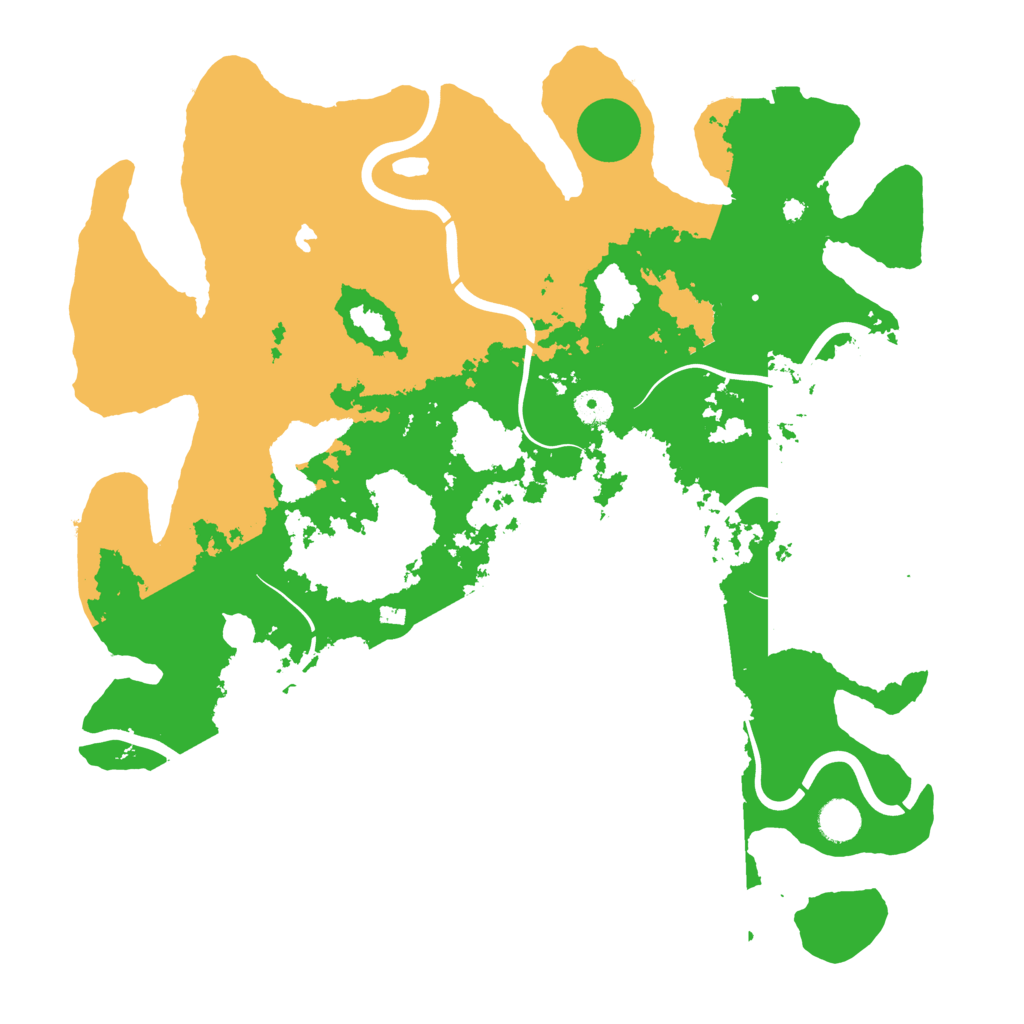 Biome Rust Map: Procedural Map, Size: 4250, Seed: 1145144097