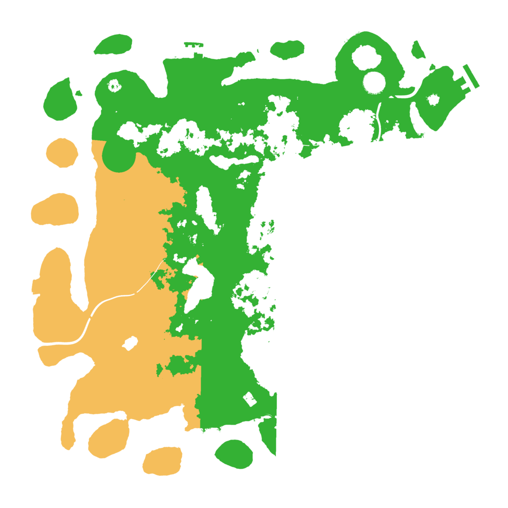 Biome Rust Map: Procedural Map, Size: 4000, Seed: 2080253502