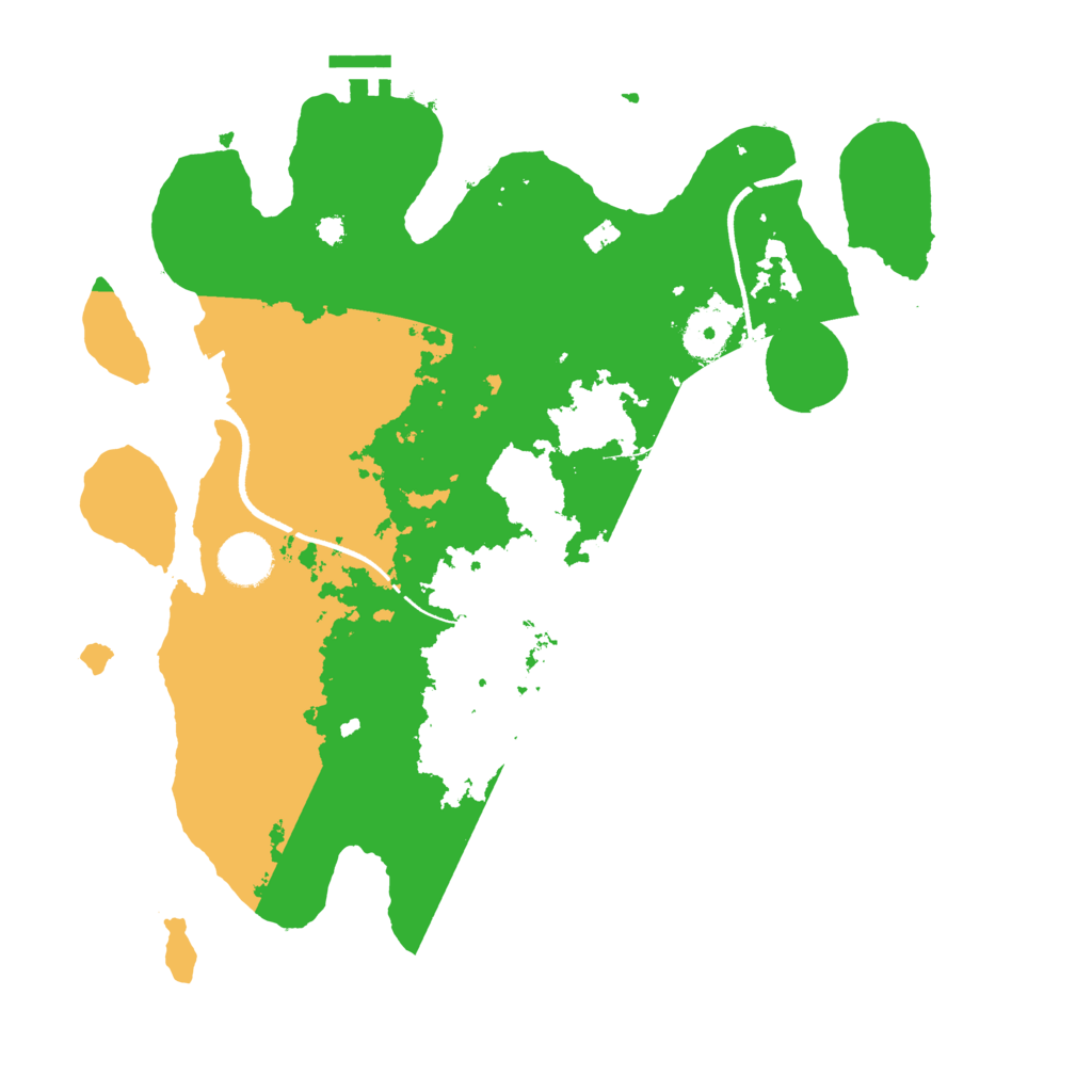 Biome Rust Map: Procedural Map, Size: 3550, Seed: 1776719727