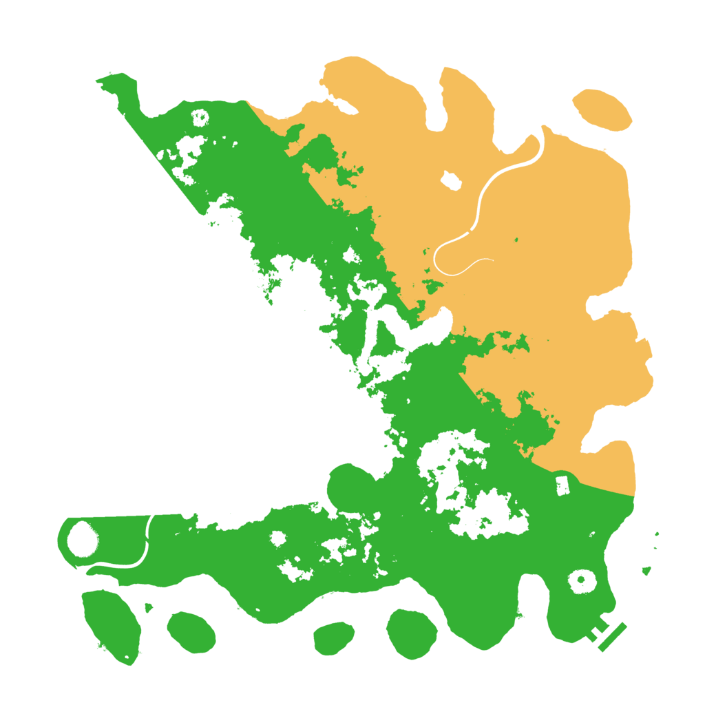 Biome Rust Map: Procedural Map, Size: 4000, Seed: 605506917