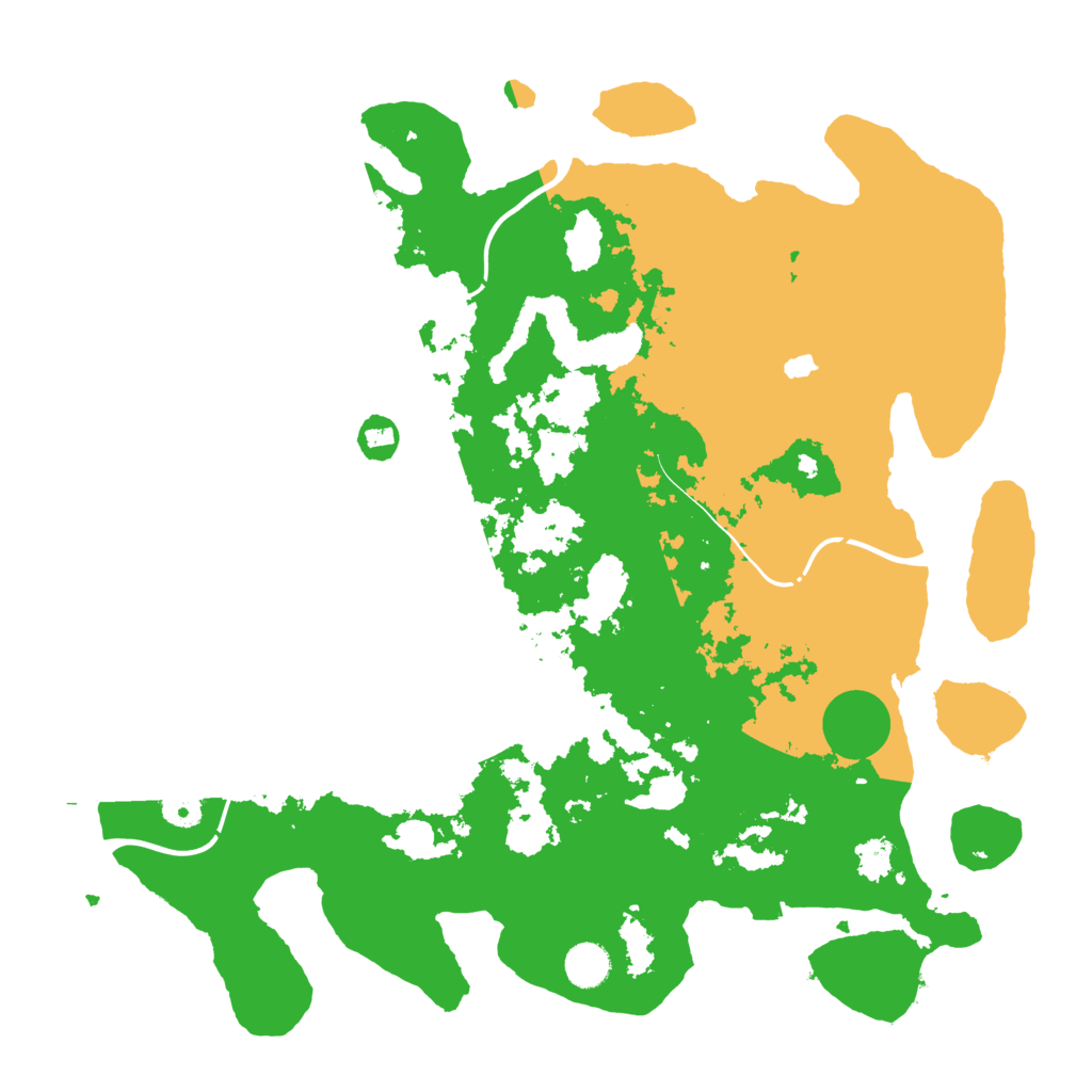 Biome Rust Map: Procedural Map, Size: 4250, Seed: 1375674654