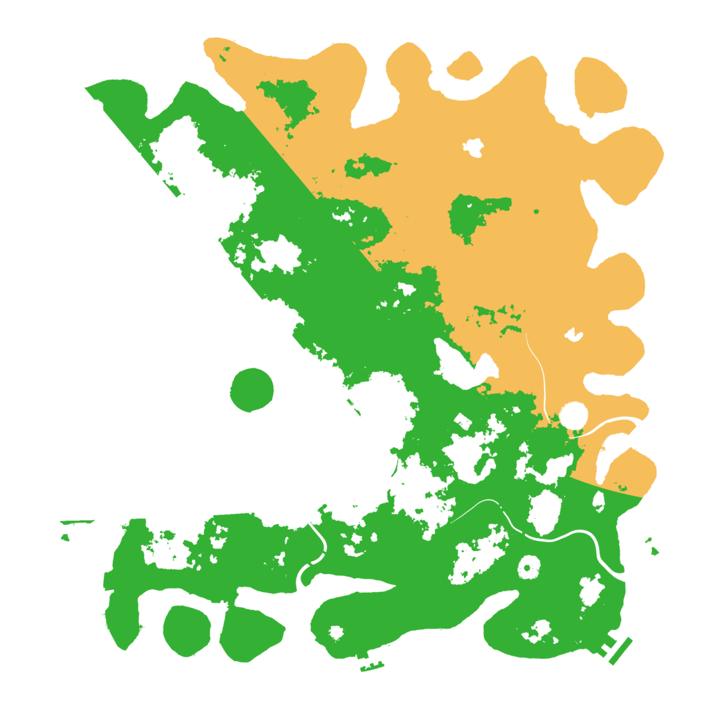Biome Rust Map: Procedural Map, Size: 4500, Seed: 1181725714