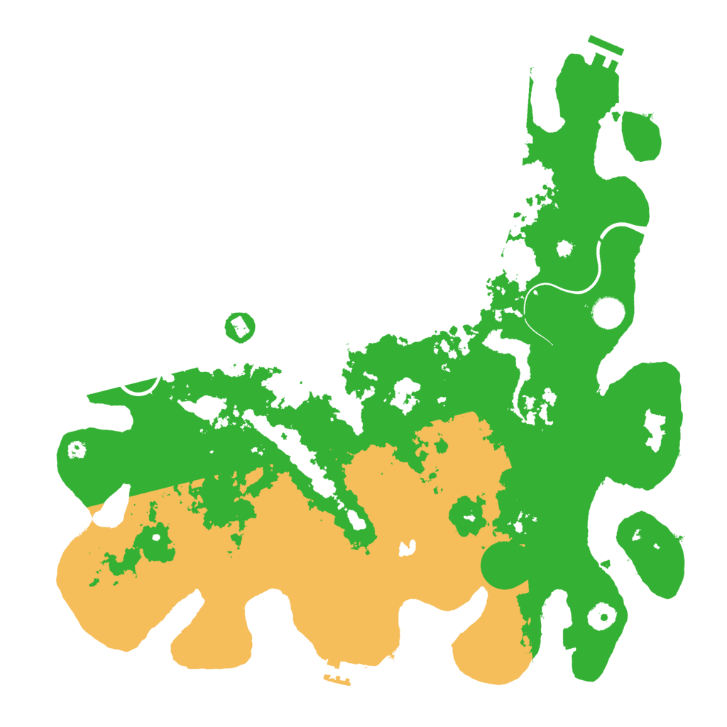 Biome Rust Map: Procedural Map, Size: 4000, Seed: 415388797