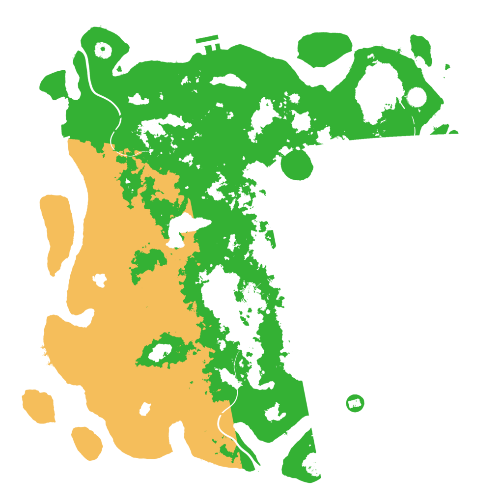 Biome Rust Map: Procedural Map, Size: 4500, Seed: 982792298