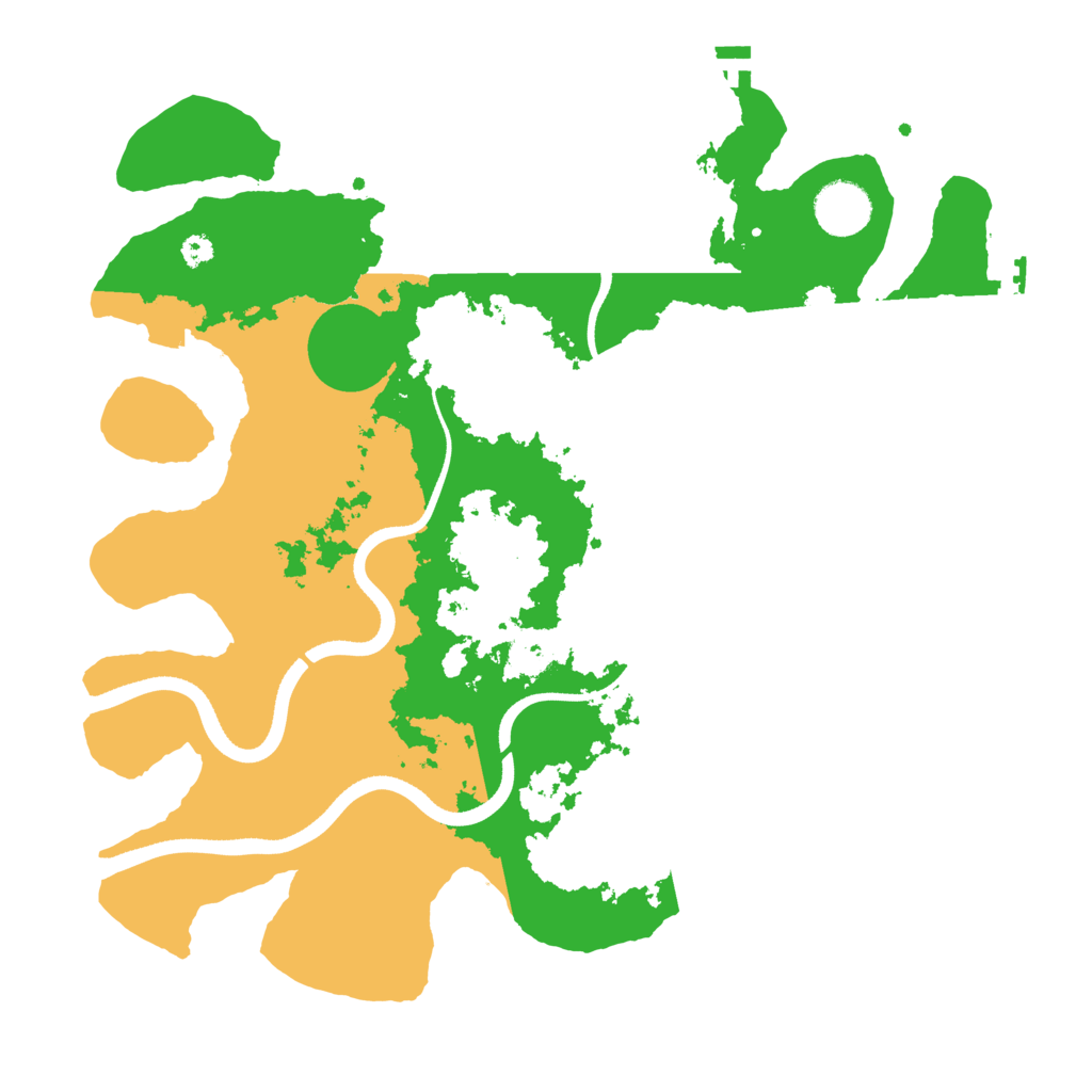 Biome Rust Map: Procedural Map, Size: 3500, Seed: 15092015
