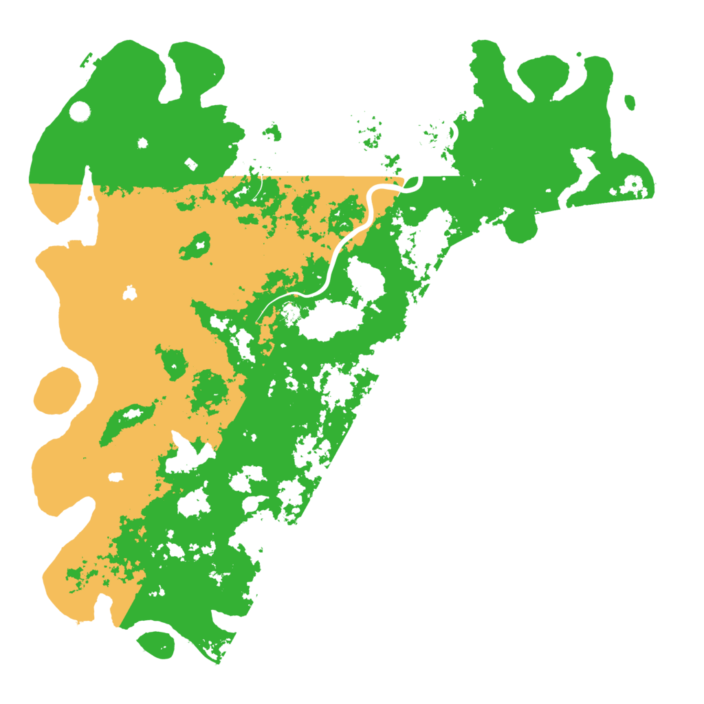 Biome Rust Map: Procedural Map, Size: 6000, Seed: 1800448799
