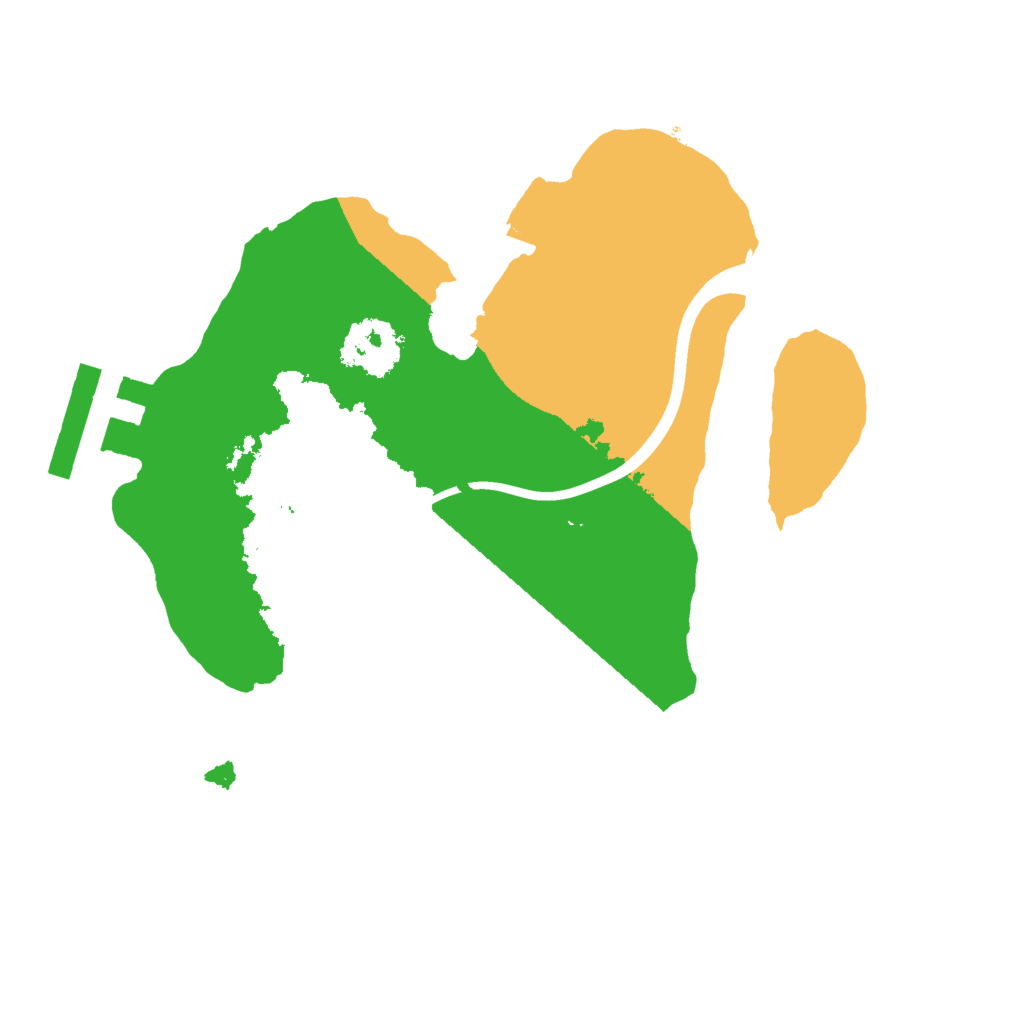 Biome Rust Map: Procedural Map, Size: 1800, Seed: 2044427942