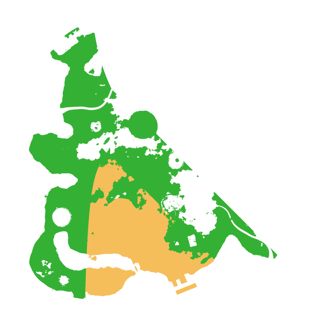 Biome Rust Map: Procedural Map, Size: 3000, Seed: 5550049