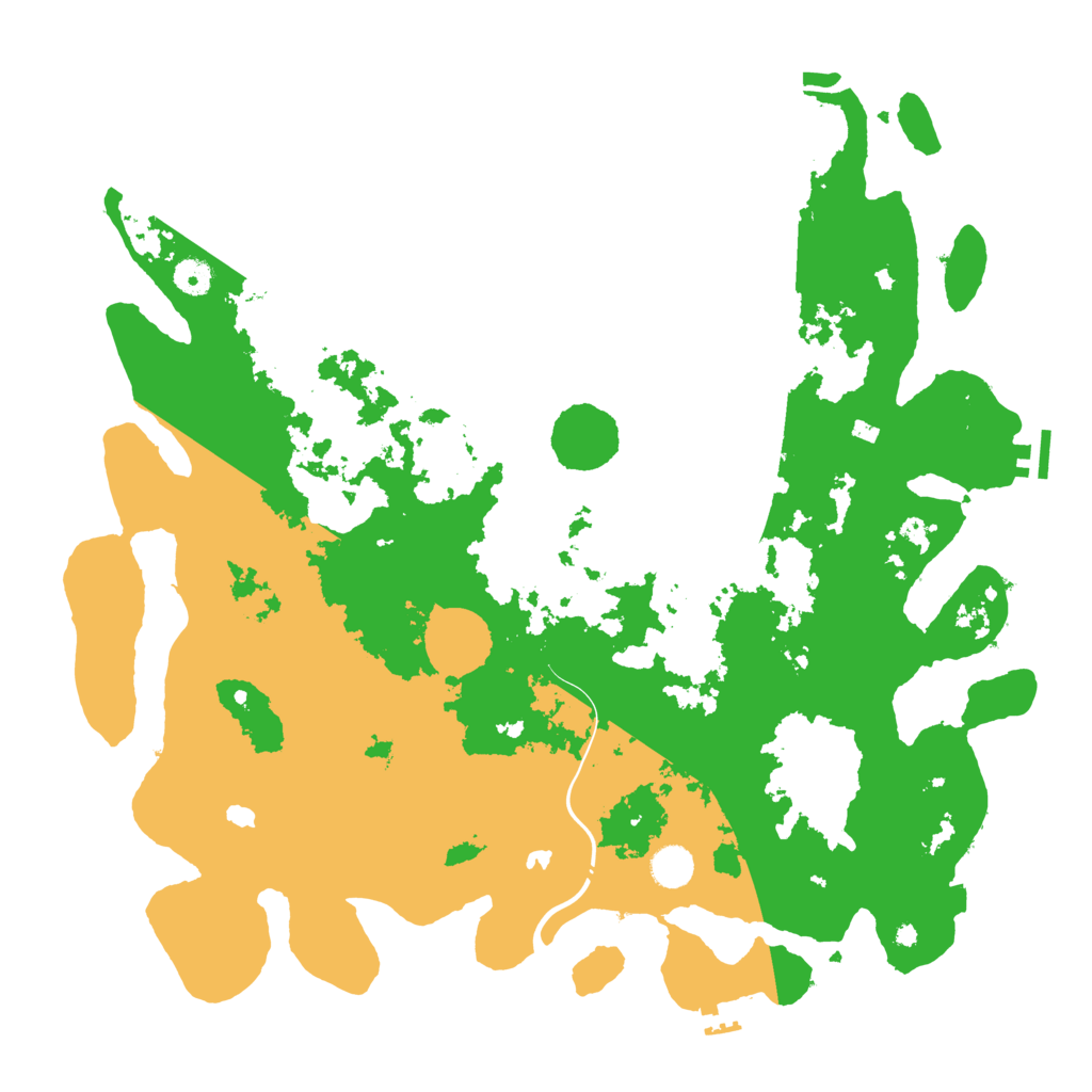 Biome Rust Map: Procedural Map, Size: 4500, Seed: 771993704