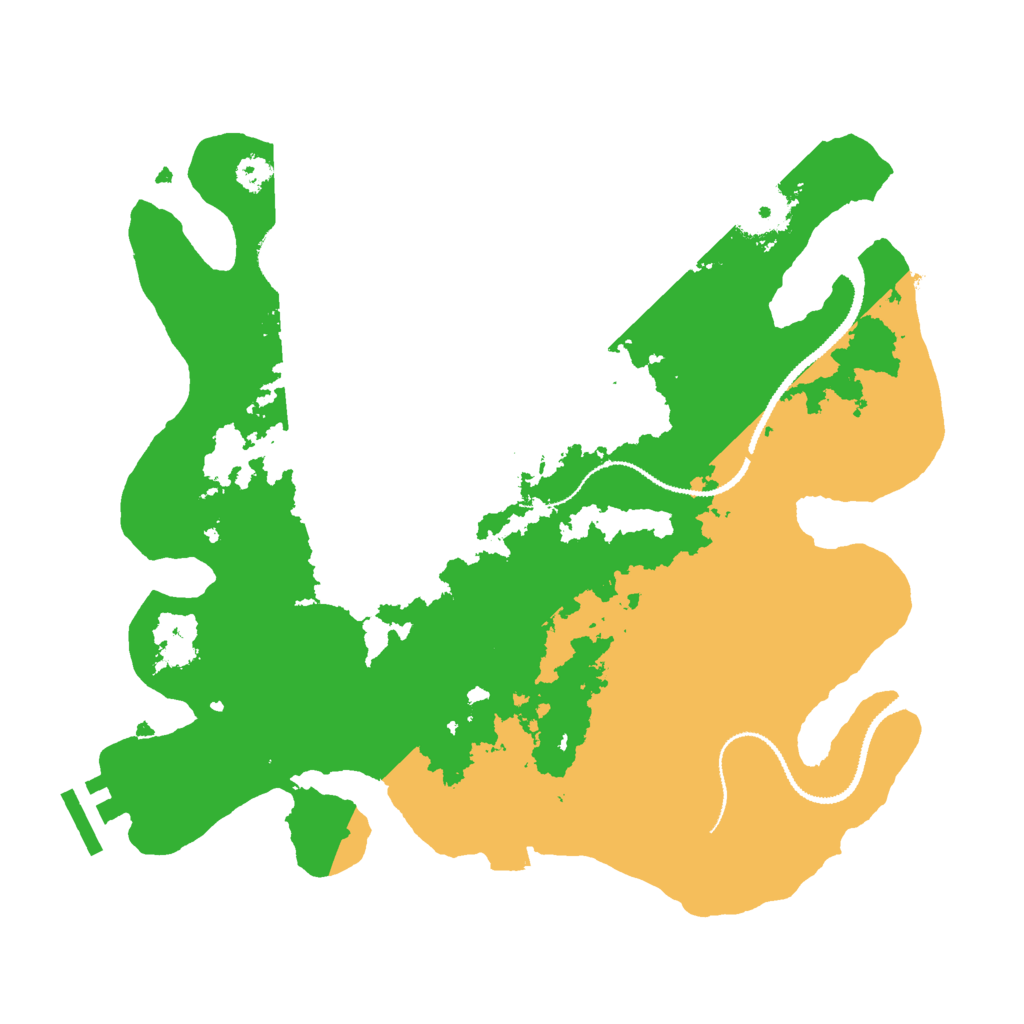 Biome Rust Map: Procedural Map, Size: 3000, Seed: 1498103957