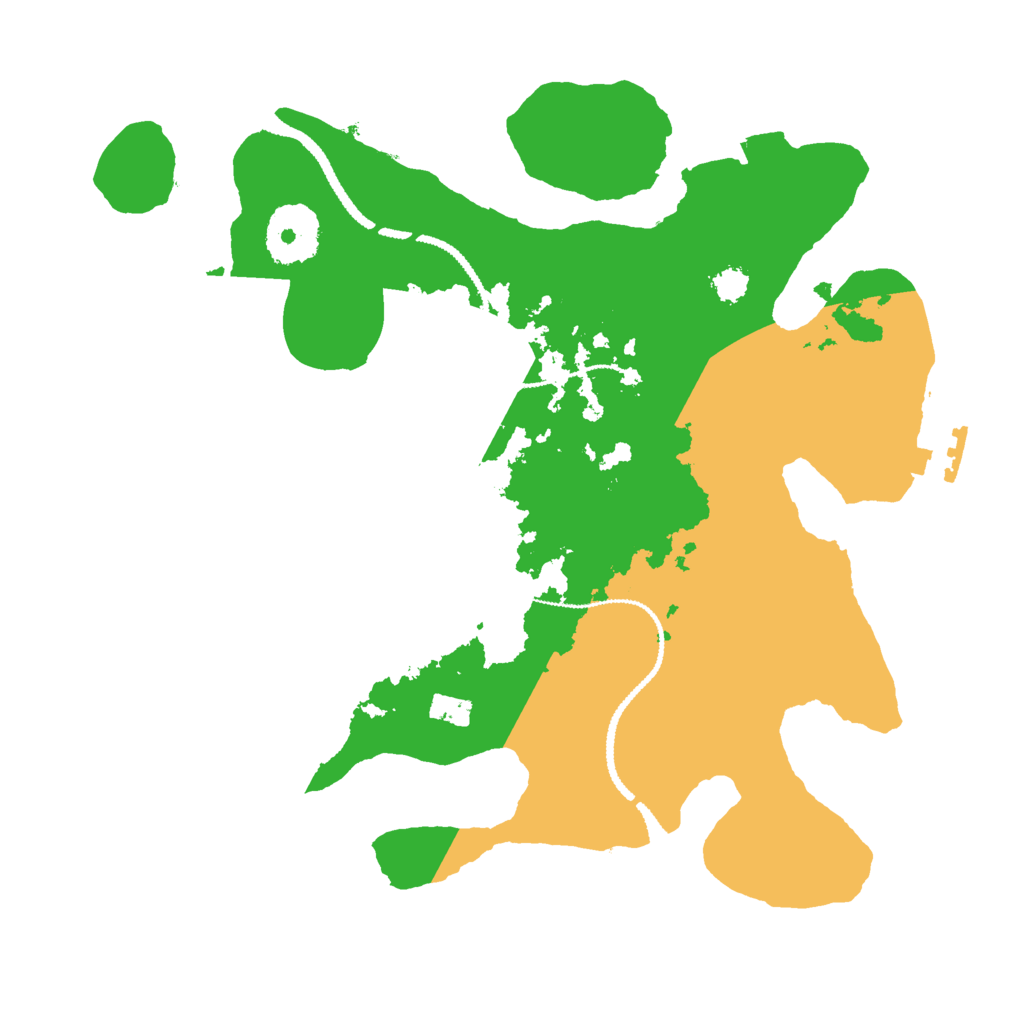 Biome Rust Map: Procedural Map, Size: 2700, Seed: 1284928148