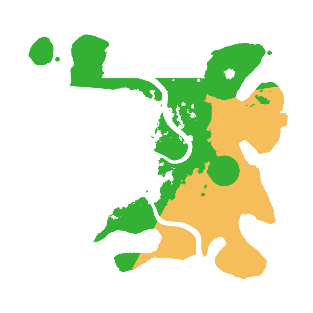 Biome Rust Map: Procedural Map, Size: 2700, Seed: 1284928148