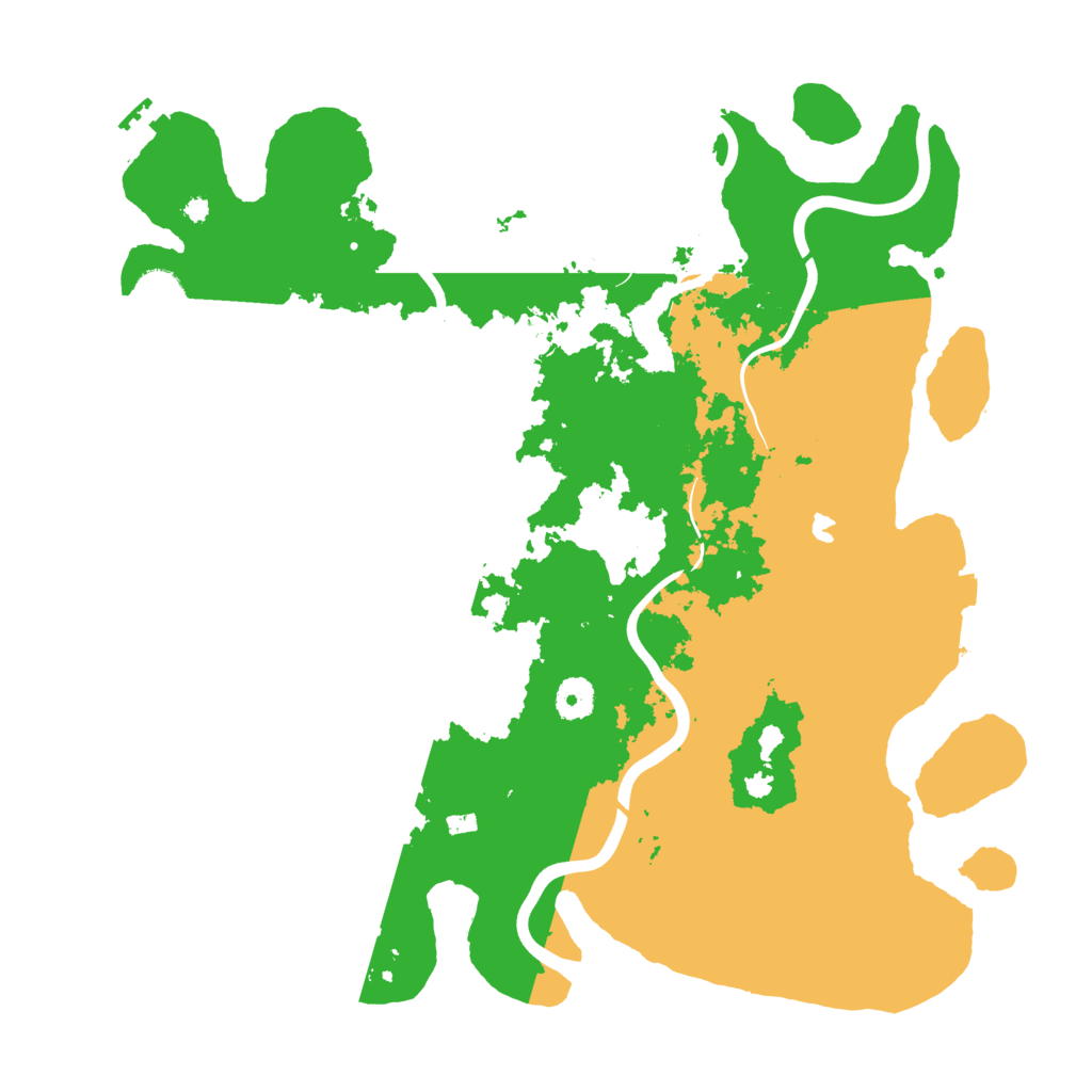 Biome Rust Map: Procedural Map, Size: 4000, Seed: 427880940