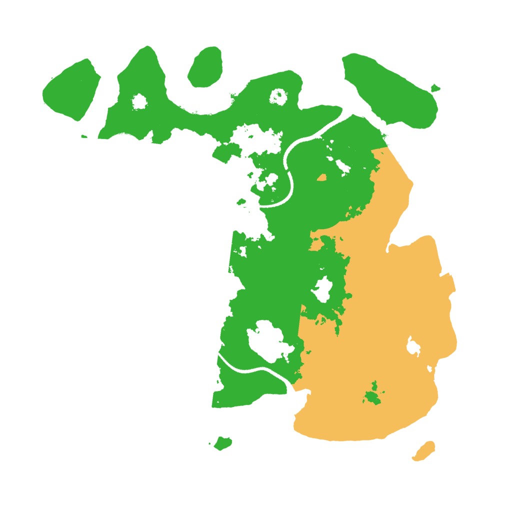 Biome Rust Map: Procedural Map, Size: 3000, Seed: 359314416