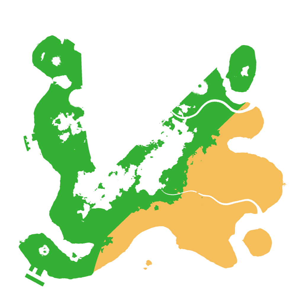 Biome Rust Map: Procedural Map, Size: 3000, Seed: 1342977882