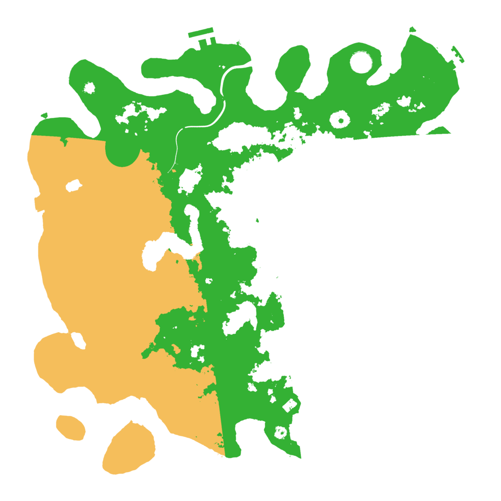 Biome Rust Map: Procedural Map, Size: 4000, Seed: 223274964