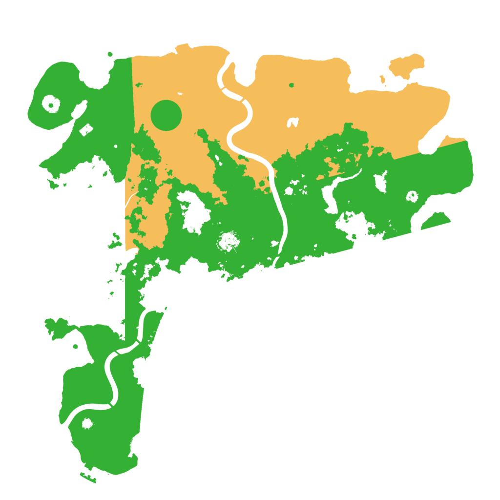 Biome Rust Map: Procedural Map, Size: 4250, Seed: 6243
