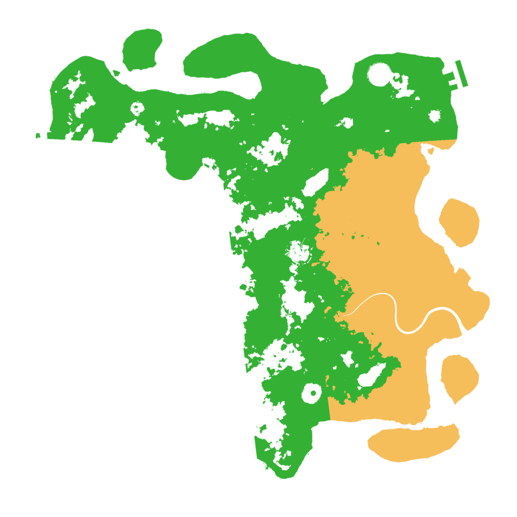 Biome Rust Map: Procedural Map, Size: 3850, Seed: 9874512