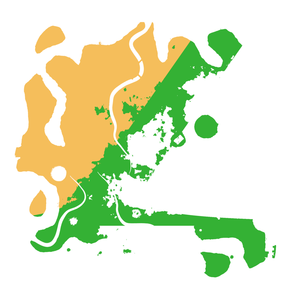 Biome Rust Map: Procedural Map, Size: 3500, Seed: 1288580001