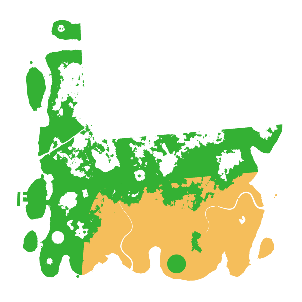Biome Rust Map: Procedural Map, Size: 4250, Seed: 59198