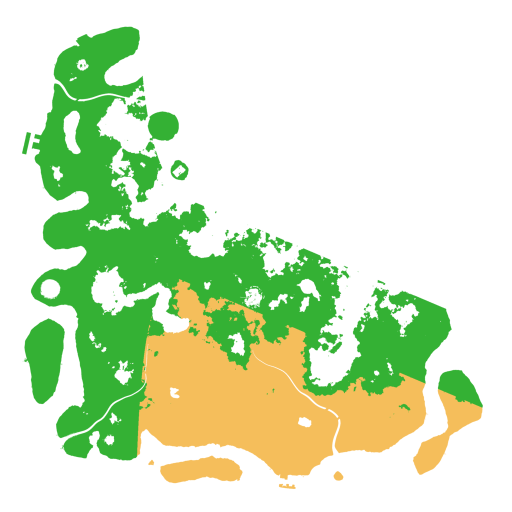 Biome Rust Map: Procedural Map, Size: 4700, Seed: 47000