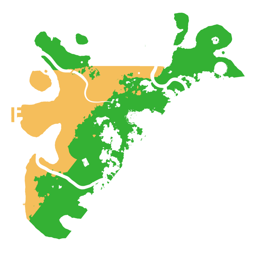 Biome Rust Map: Procedural Map, Size: 3600, Seed: 1768636555