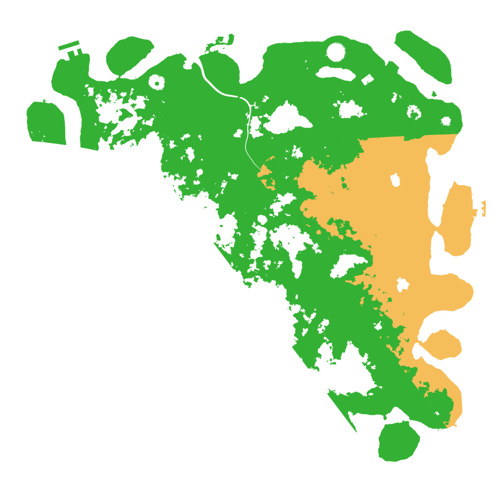 Biome Rust Map: Procedural Map, Size: 4750, Seed: 49000