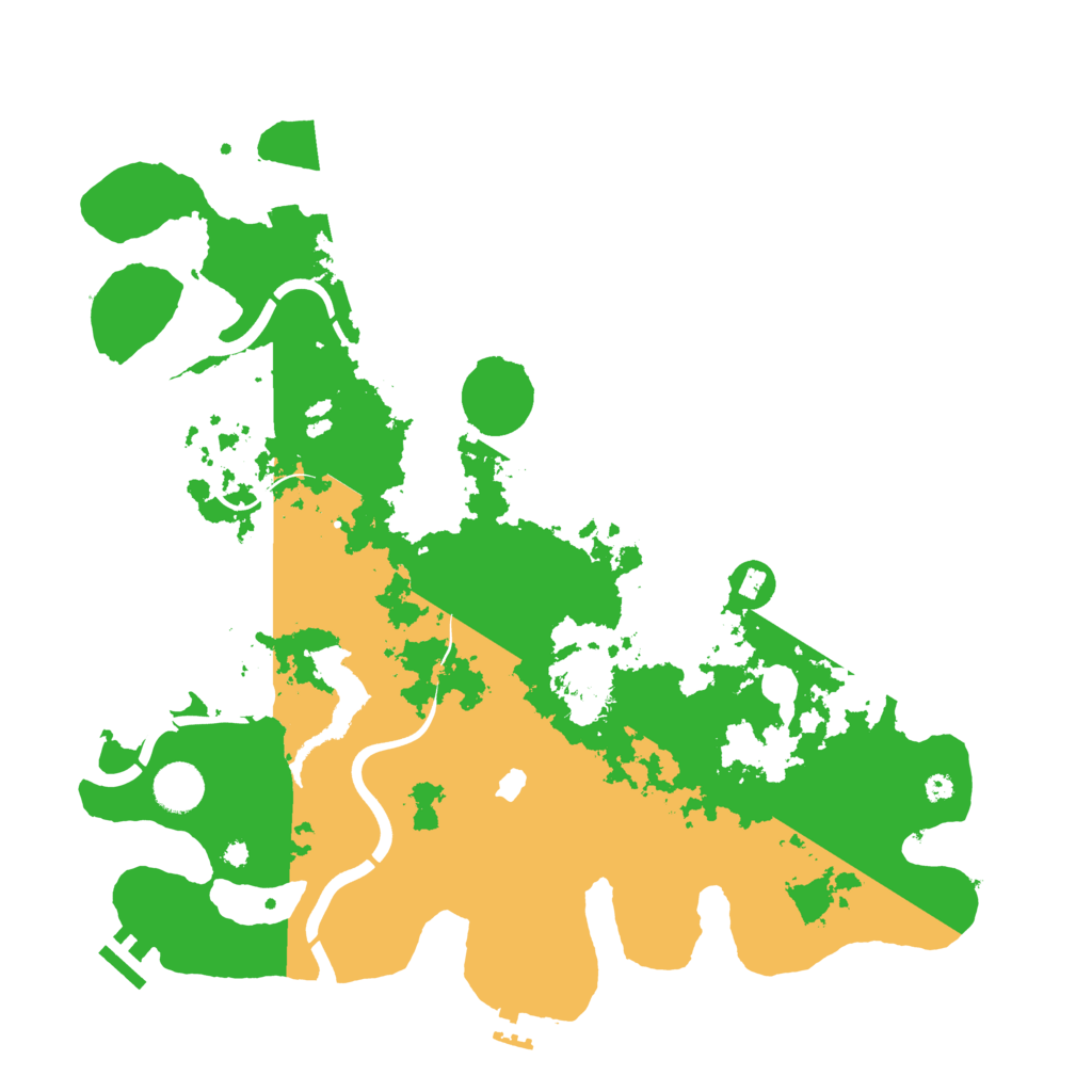 Biome Rust Map: Procedural Map, Size: 4000, Seed: 653645989