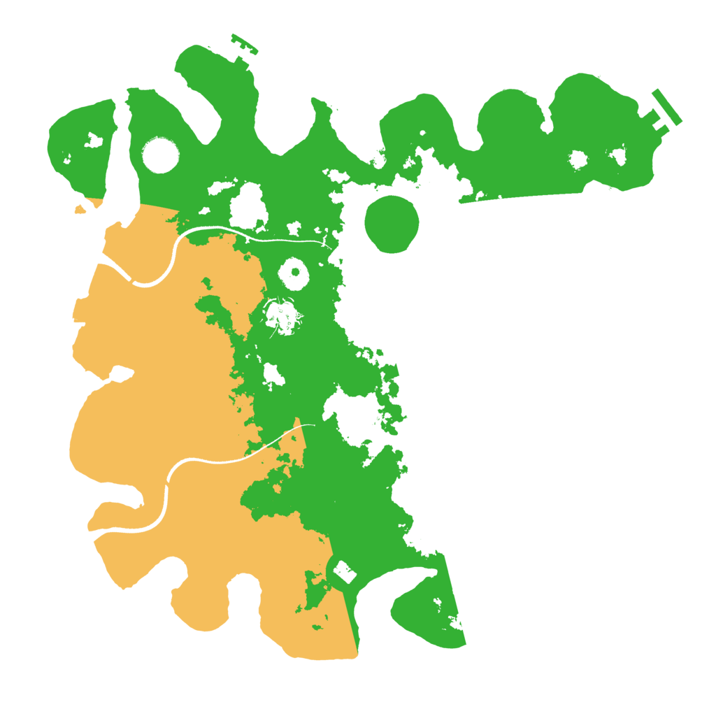 Biome Rust Map: Procedural Map, Size: 3500, Seed: 1424368084