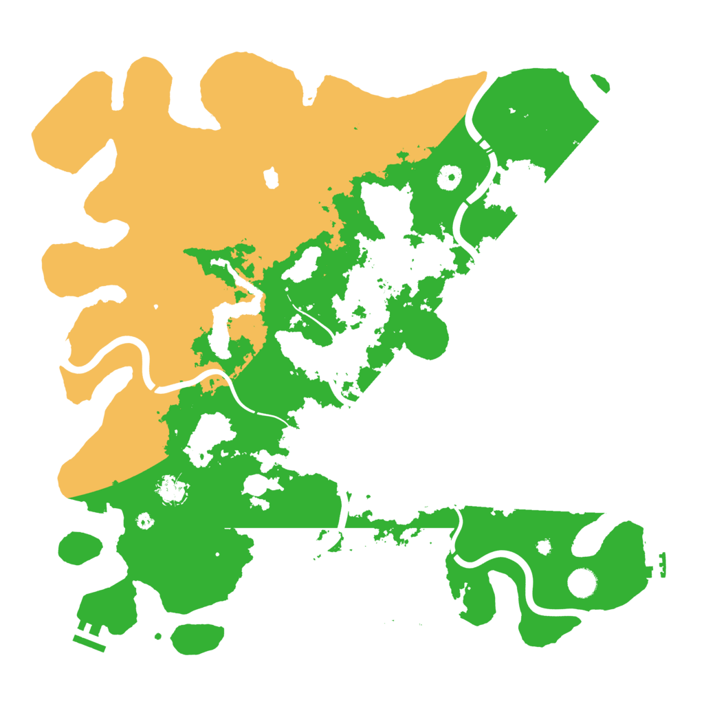 Biome Rust Map: Procedural Map, Size: 4250, Seed: 755622694